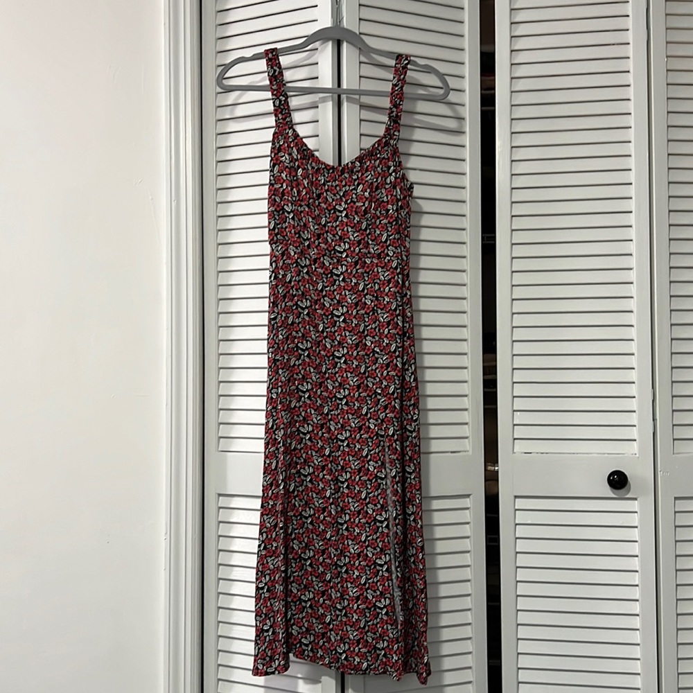 Floral midi dress
